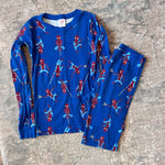 Load image into Gallery viewer, Hanna Andersson Marvel Spiderman Long John Pajamas 140 cm 10
