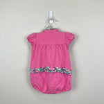 Load image into Gallery viewer, Ralph Lauren Pink Ruffle Romper 9 Months
