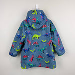 Load image into Gallery viewer, Hatley Zip Up Rain Jacket Dangerous Dinos 3T
