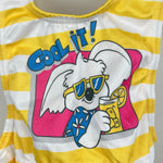 Load image into Gallery viewer, Vintage Carter's Yellow Striped Cool It! Koala Bathing Suit 5T USA
