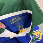 Load image into Gallery viewer, Ralph Lauren  Cotton Jersey Letterman Rugby Shirt 7
