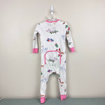 Load image into Gallery viewer, The Beaufort Bonnet Company Noelle's Night Night Mistletoe Musings with Hamptons Hot Pink 2T
