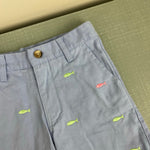 Load image into Gallery viewer, TBBC Company Critter Charlier's Chinos Beale Street Blue with Fish Embroidery 6
