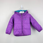 Load image into Gallery viewer, Columbia Girls Reversible Double Flake II Snow Jacket 2T
