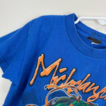 Load image into Gallery viewer, Vintage Ninja Turtles Short Sleeve Blue Michelangelo Tee
