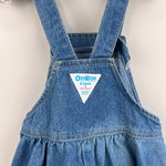 Load image into Gallery viewer, Vintage OshKosh B'gosh Blue Jean Jumper Skirtall 5T USA
