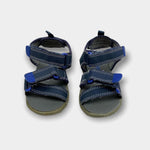 Load image into Gallery viewer, Gymboree Navy Blue Sandals Baby Toddler Boy Size 6
