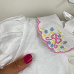 Load image into Gallery viewer, Vintage OshKosh B&#39;gosh Embroidered Collared Top 3-6 Months USA
