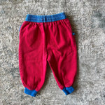 Load image into Gallery viewer, Vintage OshKosh B&#39;gosh Red Dinosaur Pants 24 Months USA
