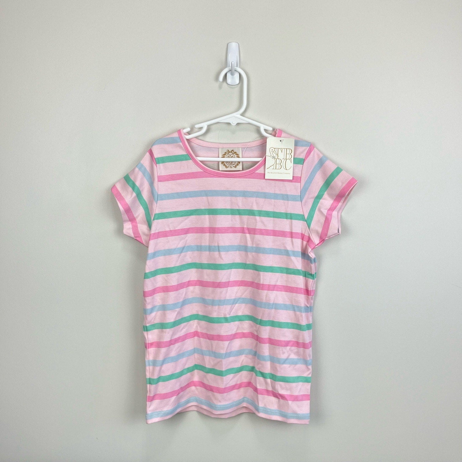 The Beaufort Bonnet Company Plain Jayne Play Shirt Millars Sound Stripe 10 NWT