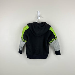 Vintage Camptown Black & Neon Hoodie 2T USA