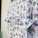 Load image into Gallery viewer, Vintage Tiny Toes Floral Jumpsuit Romper 24 Months

