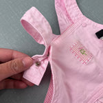 Load image into Gallery viewer, Vintage Y2K Carter's Pink Ruffle Flower Overalls Shirt Set 6-9 Months
