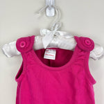 Load image into Gallery viewer, Hanna Andersson Baby French Terry Overalls Pink 80 cm 18-24 Months
