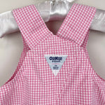 Load image into Gallery viewer, Vintage OshKosh B'Gosh Pink Gingham Jumper 12 Months
