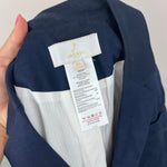 Load image into Gallery viewer, Jacadi Paris Boys Navy Blue Suit Jacket 8
