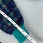 Load image into Gallery viewer, Vintage Gymboree Holiday Plaid Velour One Piece Newborn 3-6 Months NWT
