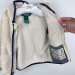 Load image into Gallery viewer, L.L. Bean Infants' and Toddlers' Hi-Pile Fleece Jacket Natural 12-18 Months
