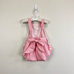 Load image into Gallery viewer, H.M. Woggle Bug Pink Bow Sun Suit Romper 12 Months USA
