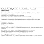 Load image into Gallery viewer, The North Face Baby Freedom Snow Suit Blue Snow Peak Mountains 6-12 Months
