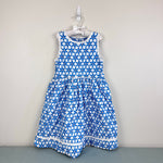 Load image into Gallery viewer, Lilly Pulitzer Girls Sun Dress Coastal Blue Starfruit 7
