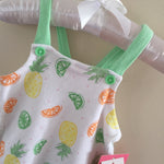 Load image into Gallery viewer, Isaac Mizrahi New York Fruit Bubble Romper 3-6 Months NWT
