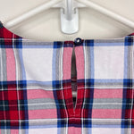 Load image into Gallery viewer, Vineyard Vines Nantucket Tartan Knit Dress Marshmallow Plaid M 12-14
