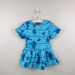 Load image into Gallery viewer, Vintage Teaze Summer Blue Animal Print Dress 4T USA NWT
