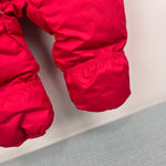 Load image into Gallery viewer, Columbia Snuggly Bunny Bunting Down Snow Suit Red 6-12 Months
