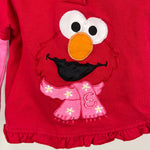 Load image into Gallery viewer, Vintage Y2K Sesame Street Red Pink Elmo Hoodie 18 Months
