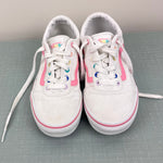 Load image into Gallery viewer, Vans Old Skool Pink White Pastel Rainbow Canvas Sneakers 12
