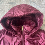 Load image into Gallery viewer, The North Face Girls Mossbud Swirl Parka Deep Garnet Red Large 14/16
