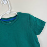 Load image into Gallery viewer, Mini Boden Short Sleeve Green Tee 6-7
