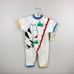 Load image into Gallery viewer, Vintage Little Me by Schwab Zebra Coverall Romper 12 Months USA NWT
