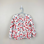 Load image into Gallery viewer, Bonpoint Girls Quilted Cherry Cardigan Jacket 6
