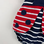 Load image into Gallery viewer, Florence Eiseman Knit Ladybug Romper 3 Months
