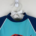 Load image into Gallery viewer, Mini Boden Rash Guard Firecracker Orange Tiger 2-3 UPF 50+
