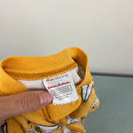 Load image into Gallery viewer, Hanna Andersson Yellow Paper Airplane HannaJams Sleeper Pajama 70 cm 6-12 Months
