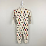 Load image into Gallery viewer, Hanna Andersson Rainbow Gnome HannaJams Sleeper Pajamas 75 cm 12-18 Months
