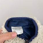 Load image into Gallery viewer, Patagonia Baby Retro-X Fleece Jacket Natural w/ Navy 2T
