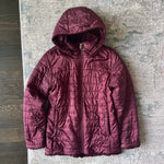 Load image into Gallery viewer, The North Face Girls Mossbud Swirl Parka Deep Garnet Red Large 14/16
