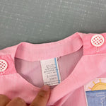 Load image into Gallery viewer, Vintage Sun and Fun Pink Crop Top 3T
