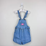 Load image into Gallery viewer, Vintage OshKosh B'gosh Blue Jean Shortalls 6 USA
