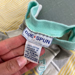 Load image into Gallery viewer, Vintage Doe Spun Striped Sailing Shortall Romper 3-6 Months
