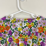 Load image into Gallery viewer, Mini Boden Vacation Printed Cotton Dress Ivory And Radiant Orchid 7-8
