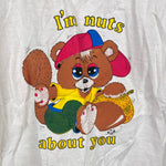 Load image into Gallery viewer, Vintage TAG I'm Nuts About You Squirrel T-Shirt 3T
