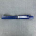 Load image into Gallery viewer, Ralph Lauren Blue and White Striped Canvas Belt 5T
