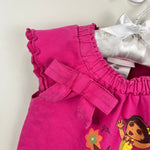 Load image into Gallery viewer, Vintage Y2K Dora the Explorer Pink Flower Dress 18 Months
