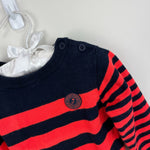 Load image into Gallery viewer, Jacadi Paris Striped Sweater 24 Months
