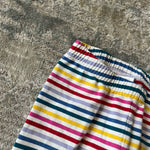 Load image into Gallery viewer, Hanna Andersson Printed Rainbow Stripe Leggings 130 cm 8
